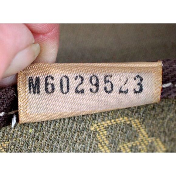 DOONEY & BOURKE DB CANVAS BROWN GENUINE LEATHER TRIM SHOULDER BAG TOTE HANDBAG - Picture 10 of 16